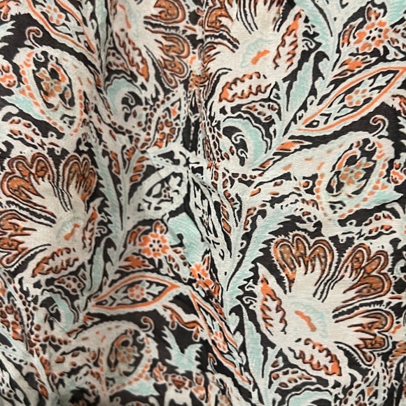 FINAL PRICE NWT Anthropologie Multicolor Patterned Blouse - Picture 5 of 6